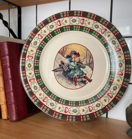 Assiette plate NIDERVILLER Saint-Petersbourg