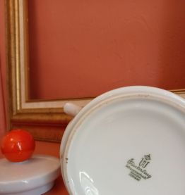 Cafetiere vintage porcelaine