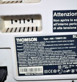 tele thomson 12v24v  220v 24cm diagonale