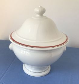 Soupière Porcelaine Bistrot