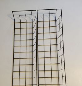 étagères métal noir vintage