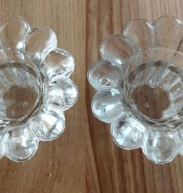 Bougeoirs verre