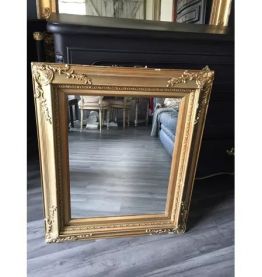 Miroir ancien dorée