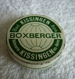 Ancienne  Boite Métal Kissingen Boxberger