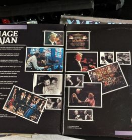 Disque vinyle double 33 tours Hommage à Karajan