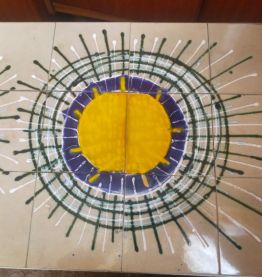 Table basse Belarti, vintage années 60/70