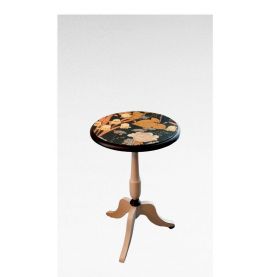 Guéridon vintage relooké