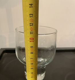 9 verres à pied large 
