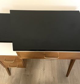 Bureau table de couture vintage années 60 Singer