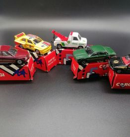 Lot de 5 miniatures Corgi de 1985 made in GB