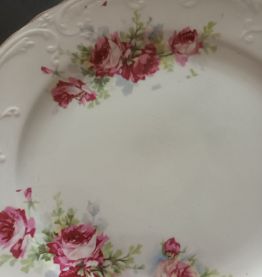 5 assiettes dessert anciennes stAmand et Hamage