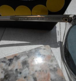 LUNETTES 60 JEAN LEMPEREUR VINTAGE RETRO NEUF BLANC MIXTE 