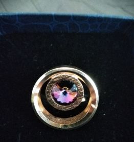 Boutons de manchette plaqué or