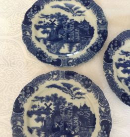 Lot de 3 assiettes de Hollande