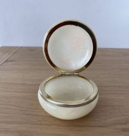 Coffret à bijoux albâtre 