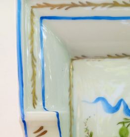 Cendrier en porcelaine de Limoges 