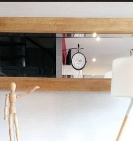 Miroir ancien biseauté 