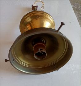 Lustre opaline vintage