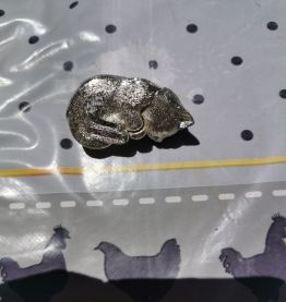 Chat christofle argenterie 