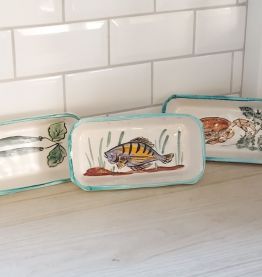 3 raviers Vallauris signés