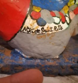 niki de saint phalle  statut papier Maché