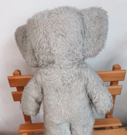Ancienne Peluche elephant babar année 50-60