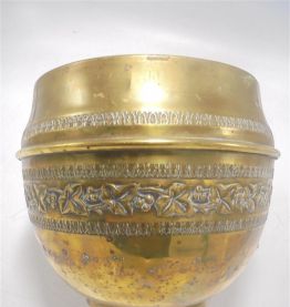 Cache-pot en laiton