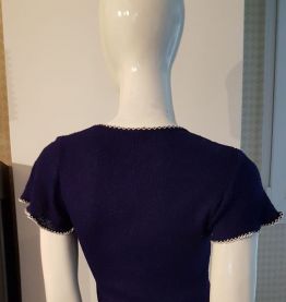 Gilet sans manches bleu marine t36/38