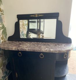 Meuble ancien en bois de merisier 