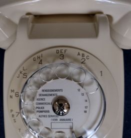 Ancien Téléphone Vintage Socotel Rétro 