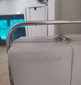 Lit bébé vintage camping 