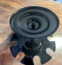 Porte tampons vintage 70’ s métal noir 