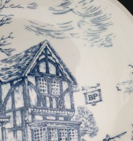 Assiette Publicitaire Gien