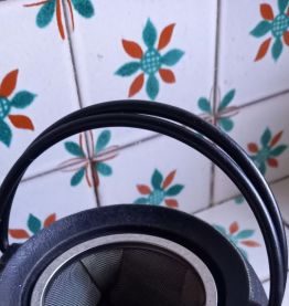 Théière japonaise en fonte 