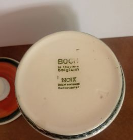 Pot céramique vintage Boch belgium