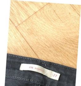 Levi's 715 bootcut noir W27L30