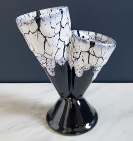 Vase en céramique Fat lava