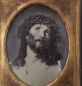 Christ Photo gravure 19 siècle 