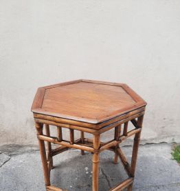Table en bambou 