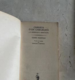 Carnets d'un chirurgien, James Harpole