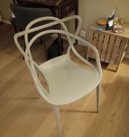 Chaise Kartell Starck grise