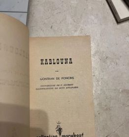 Kablouna, Gontrant de Poncins (Ref. 2024-252)