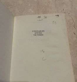Coupables d'être victimes, Jacques Delaye (Ref. 2024-283)