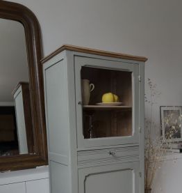 Vitrine Bonnetière vintage