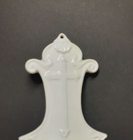 Bénitier en porcelaine de Paris