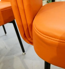 Fauteuils modèle "Deauville", design Marc et Pierre Simon, é