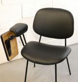 Chaise ecritoire olivetti arredamenti metallici 1950 