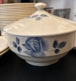 Service porcelaine Digoin Sarreguemines vintage