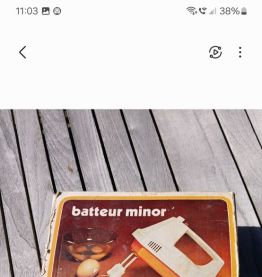 Batteur moulinex 