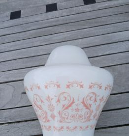 Globe opaline suspension lustre
